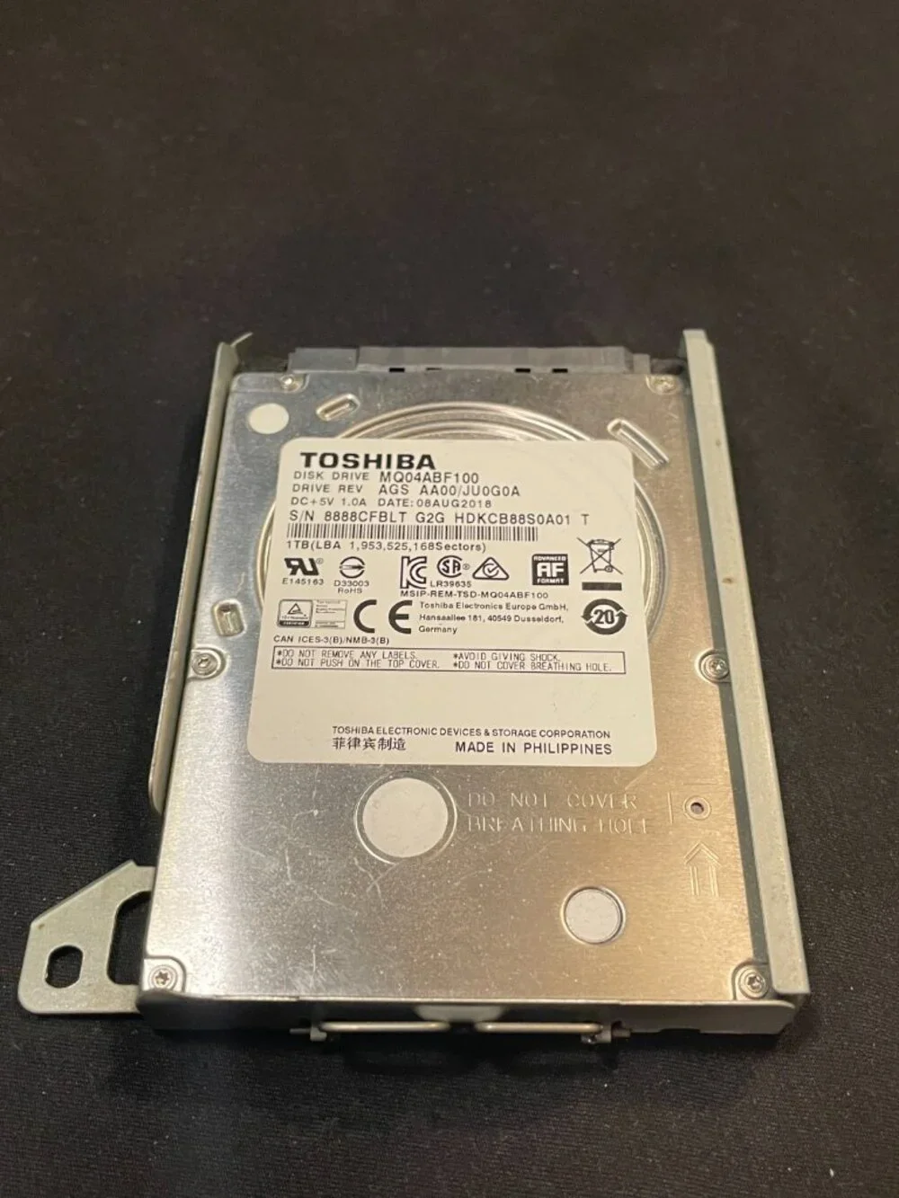 1TB Ps3 Slim Hard Drive